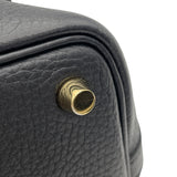 エルメス HERMES ピコタンロック PM Y刻 ブラック GD金具 トリヨン レディース ハンドバッグ