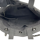 シャネル CHANEL 2WAY トートバッグ 20番台 グレー SV金具 キャビア レディース トートバッグ