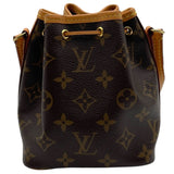 ルイ・ヴィトン LOUIS VUITTON ナノ・ノエ M41364 ブラウン モノグラム レディース ショルダーバッグ