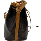 ルイ・ヴィトン LOUIS VUITTON ナノ・ノエ M41364 ブラウン モノグラム レディース ショルダーバッグ