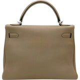 エルメス HERMES ケリー32 内縫い □H刻印　(2004年製) アルジル　シルバー金具 トリヨンクレマンス レディース ハンドバッグ