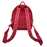 エム・シー・エム MCM バックバッグ レッド PVC レディース リュック・デイパック