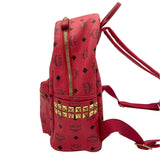 エム・シー・エム MCM バックバッグ レッド PVC レディース リュック・デイパック