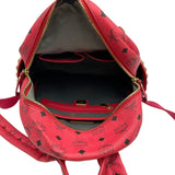 エム・シー・エム MCM バックバッグ レッド PVC レディース リュック・デイパック