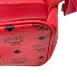 エム・シー・エム MCM バックバッグ レッド PVC レディース リュック・デイパック