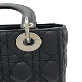 クリスチャン・ディオール Christian Dior レディディオールスモール ブラック ラム・カナージ・ レディース ハンドバッグ