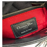 クリスチャン・ディオール Christian Dior レディディオールスモール ブラック ラム・カナージ・ レディース ハンドバッグ