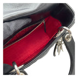 クリスチャン・ディオール Christian Dior レディディオールスモール ブラック ラム・カナージ・ レディース ハンドバッグ