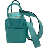 エルメス HERMES ミニリンディ Y刻 ブルーアトール GD金具 スイフト レディース ショルダーバッグ