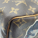 ルイ・ヴィトン LOUIS VUITTON スピーディ・バンドリエール30ワールドツアー M43231 ブラウン モノグラムキャンバス レディース ハンドバッグ