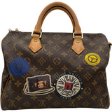 ルイ・ヴィトン LOUIS VUITTON スピーディ・バンドリエール30ワールドツアー M43231 ブラウン モノグラムキャンバス レディース ハンドバッグ