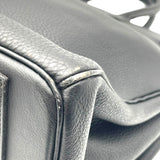 エルメス HERMES バーキン40 ▢A刻　（1997年製） ブラック　ゴールド金具 トゴ レディース ハンドバッグ