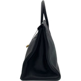 エルメス HERMES バーキン40 ▢A刻　（1997年製） ブラック　ゴールド金具 トゴ レディース ハンドバッグ