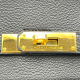 エルメス HERMES バーキン40 ▢A刻　（1997年製） ブラック　ゴールド金具 トゴ レディース ハンドバッグ