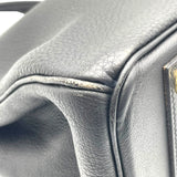 エルメス HERMES バーキン40 ▢A刻　（1997年製） ブラック　ゴールド金具 トゴ レディース ハンドバッグ