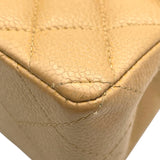 シャネル CHANEL ミニマトラッセ18 A01115 8番台 ベージュ　GD金具 キャビア レディース ショルダーバッグ