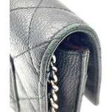 シャネル CHANEL マトラッセチェーンウォレット A33814 ブラック SV金具 キャビア レディース ウォレットチェーン