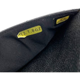 シャネル CHANEL マトラッセチェーンウォレット A33814 ブラック SV金具 キャビア レディース ウォレットチェーン