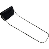 シャネル CHANEL マトラッセチェーンウォレット A33814 ブラック SV金具 キャビア レディース ウォレットチェーン