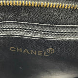 シャネル CHANEL 復刻トート A01804 5番台 ブラック GD金具 キャビア レディース トートバッグ