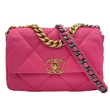 シャネル CHANEL CHANEL19 AS1160 ピンク GDxSV金具 ラム レディース ショルダーバッグ