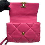 シャネル CHANEL CHANEL19 AS1160 ピンク GDxSV金具 ラム レディース ショルダーバッグ