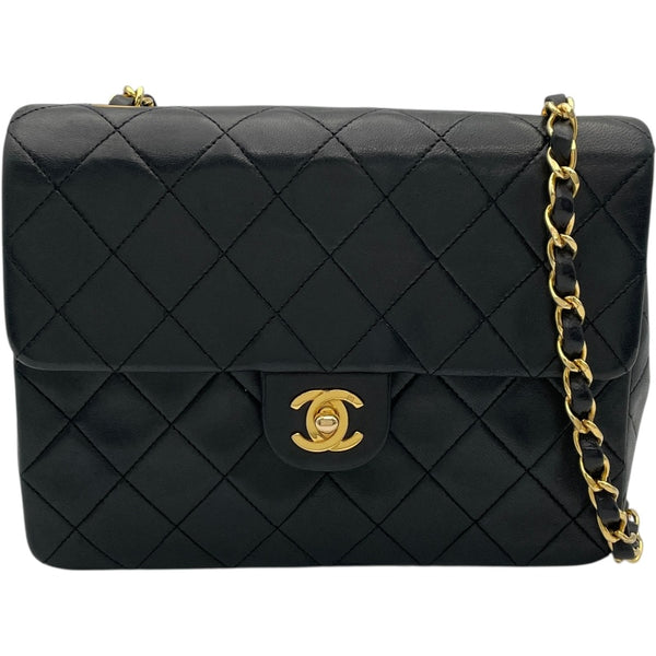 シャネル CHANEL ミニマトラッセ20 A01163 1番台 ブラック　GD金具 ラム レディース ショルダーバッグ シャネル CHANEL ミニマトラッセ20 A01163 1番台 ブラック GD金具 ラム