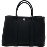 エルメス HERMES ガーデンパーティTPM W刻 ブラック SV金具 ネゴンダ レディース ハンドバッグ