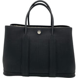 エルメス HERMES ガーデンパーティTPM W刻 ブラック SV金具 ネゴンダ レディース ハンドバッグ