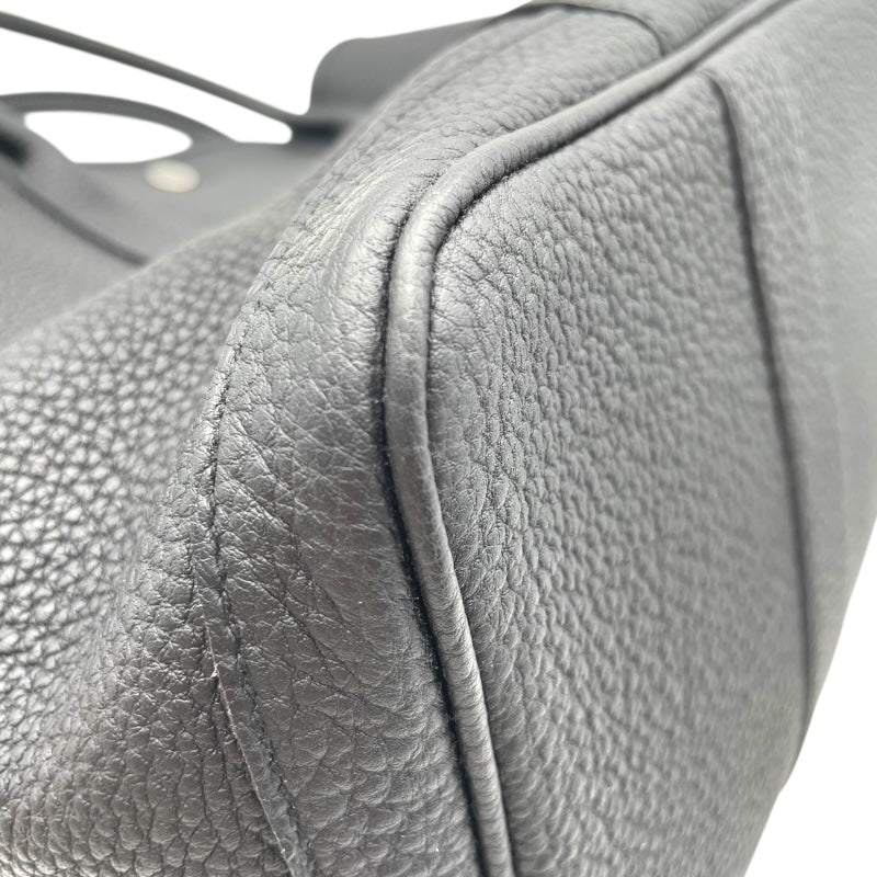 エルメス HERMES ガーデンパーティPM □A刻印 ブラック SV金具