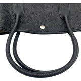 エルメス HERMES ガーデンパーティPM □A刻印 ブラック SV金具 ネゴンダ レディース トートバッグ