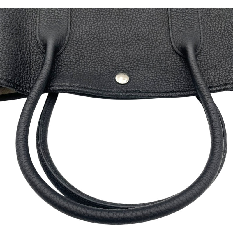 エルメス HERMES ガーデンパーティPM □A刻印 ブラック SV金具