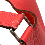 エルメス HERMES ピコタンロックMM B刻 ローズテキサス SV金具 トリヨン レディース ハンドバッグ