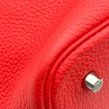 エルメス HERMES ピコタンロックMM B刻 ローズテキサス SV金具 トリヨン レディース ハンドバッグ