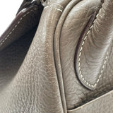 エルメス HERMES リンディ30 ▢M刻 エトゥープ SV金具 トリヨン レディース ハンドバッグ