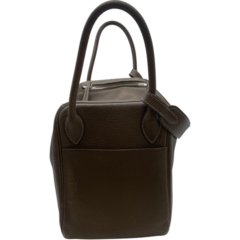 リンディ30 エトォープ　HERMES エルメス HERMES リンディ30 ▢M刻 エトゥープ SV金具 トリヨン
