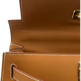 エルメス HERMES ケリー28 外縫い □W刻 ゴールド GD金具 シャモニー レディース ショルダーバッグ