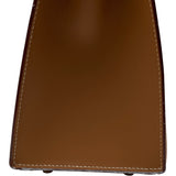 エルメス HERMES ケリー28 外縫い □W刻 ゴールド GD金具 シャモニー レディース ショルダーバッグ