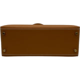 エルメス HERMES ケリー28 外縫い □W刻 ゴールド GD金具 シャモニー レディース ショルダーバッグ