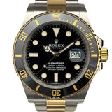 ロレックス ROLEX サブマリーナデイト 126613LN ブラック ステンレススチール/イエローゴールド メンズ 腕時計