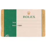 ロレックス ROLEX ヨットマスター2 116681 SS×18KPG メンズ 腕時計