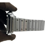 カルティエ Cartier サントス ドゥ カルティエ クロノグラフ XL WSSA0078 グレー SS 自動巻き メンズ 腕時計