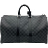 ルイ・ヴィトン LOUIS VUITTON キーポル･バンドリエール45 N41418 ブラック ダミエ・グラフィット メンズ ボストンバッグ