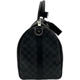 ルイ・ヴィトン LOUIS VUITTON キーポル･バンドリエール45 N41418 ブラック ダミエ・グラフィット メンズ ボストンバッグ