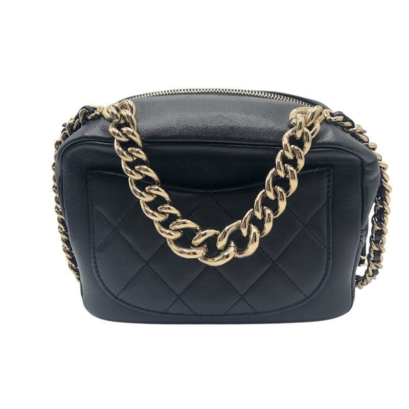 シャネル CHANEL マトラッセ　チェーンバニティバッグ AS1513 ブラック ラムスキン レディース ショルダーバッグ シャネル CHANEL マトラッセ チェーンバニティバッグ AS1513 ブラック