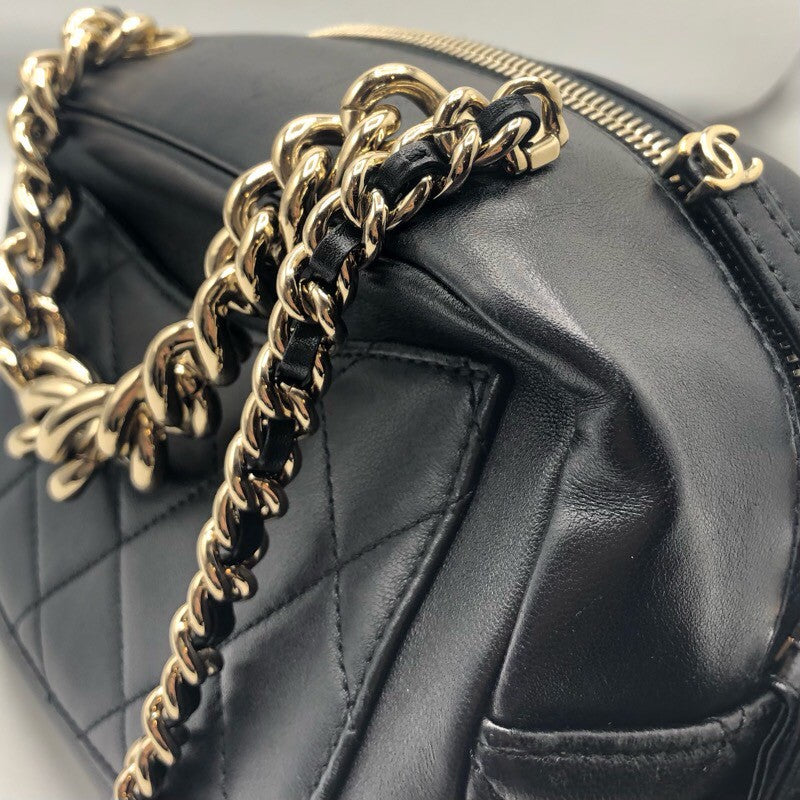 シャネル CHANEL マトラッセ　チェーンバニティバッグ AS1513 ブラック ラムスキン レディース ショルダーバッグ シャネル CHANEL マトラッセ チェーンバニティバッグ AS1513 ブラック