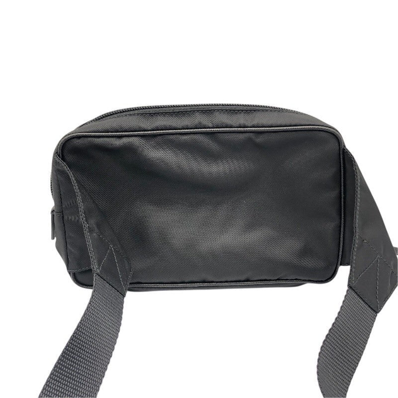 プラダ PRADA ナイロンベルトバッグ 1BL009 ブラック ナイロン メンズ 