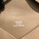 エルメス HERMES カルヴィ W刻 エトゥープ エプソン カードケース