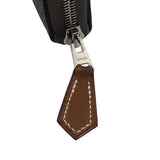 エルメス HERMES アザップロング シルクイン W刻 エトゥープ/SV金具 エプソン ユニセックス 長財布