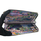 エルメス HERMES アザップロング シルクイン W刻 エトゥープ/SV金具 エプソン ユニセックス 長財布